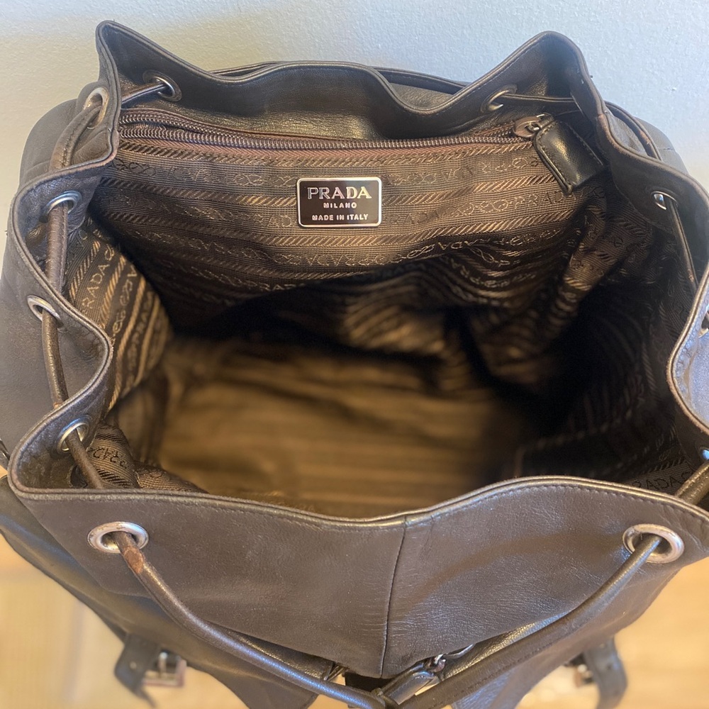PRADA Leather Backpack - Picture 6 of 11